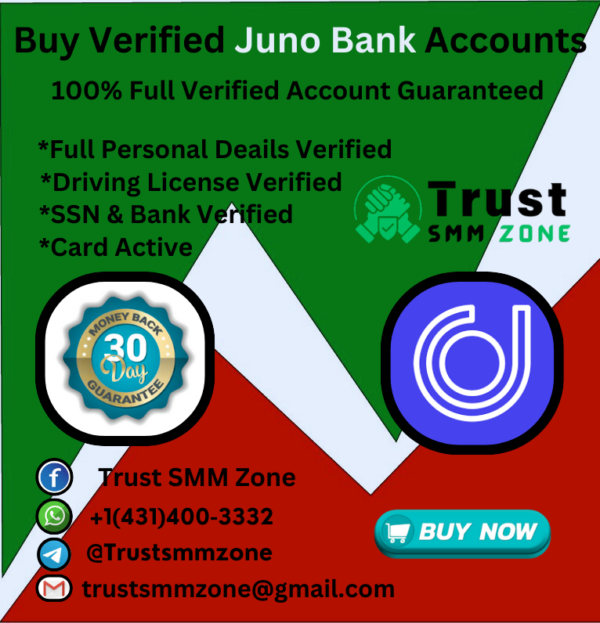 Buy Verified Juno Bank Accounts