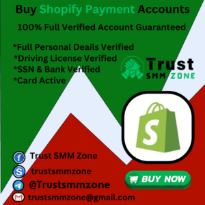 Buy Shopify Payment Accounts
