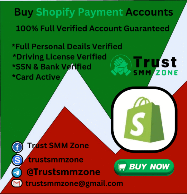 Buy Shopify Payment Accounts