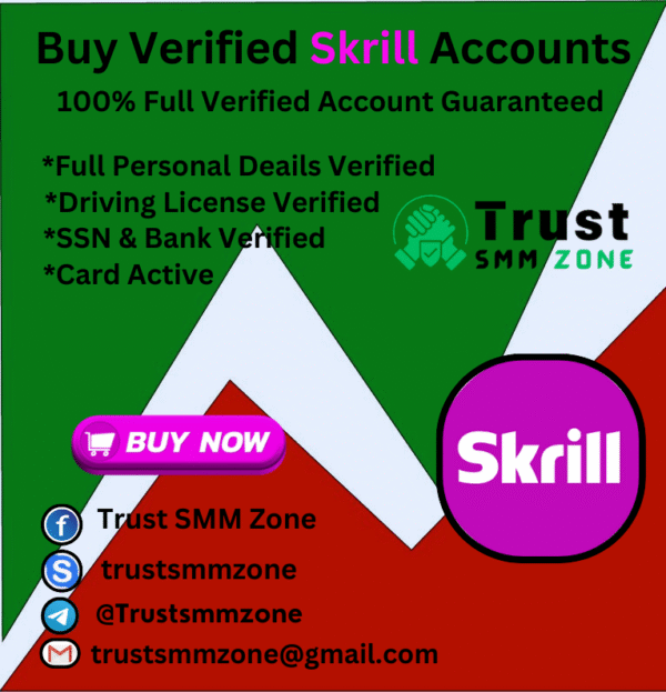 Buy Verified Skrill Accounts