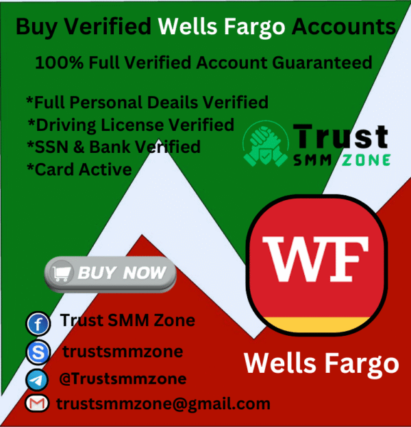 Buy Verified Wells Fargo Accounts
